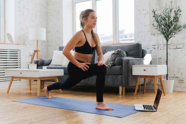 Woman exercising confidently after femiwand treatment Portsmouth 