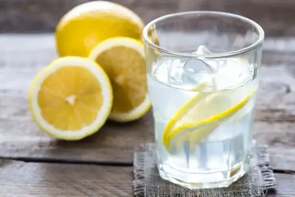 Image of lemon water to aid hydration Portsmouth 