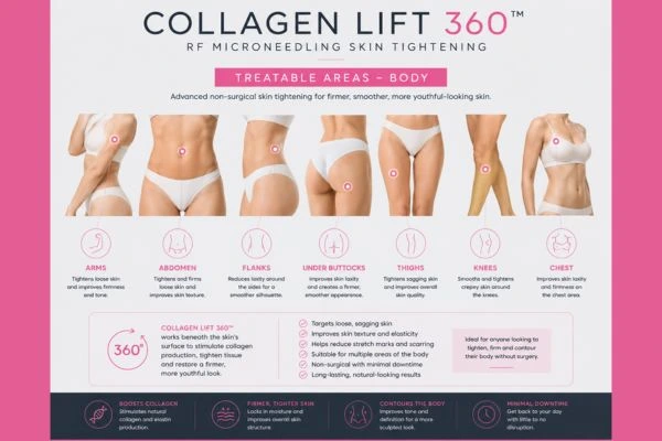 Collagen Lift 360 Portsmouth  for areas of the body.