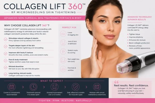 The benefits of Collagen Lift 360 Portsmouth 