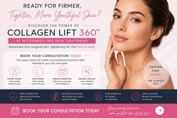 Book your collagen lift 360 Portsmouth  today